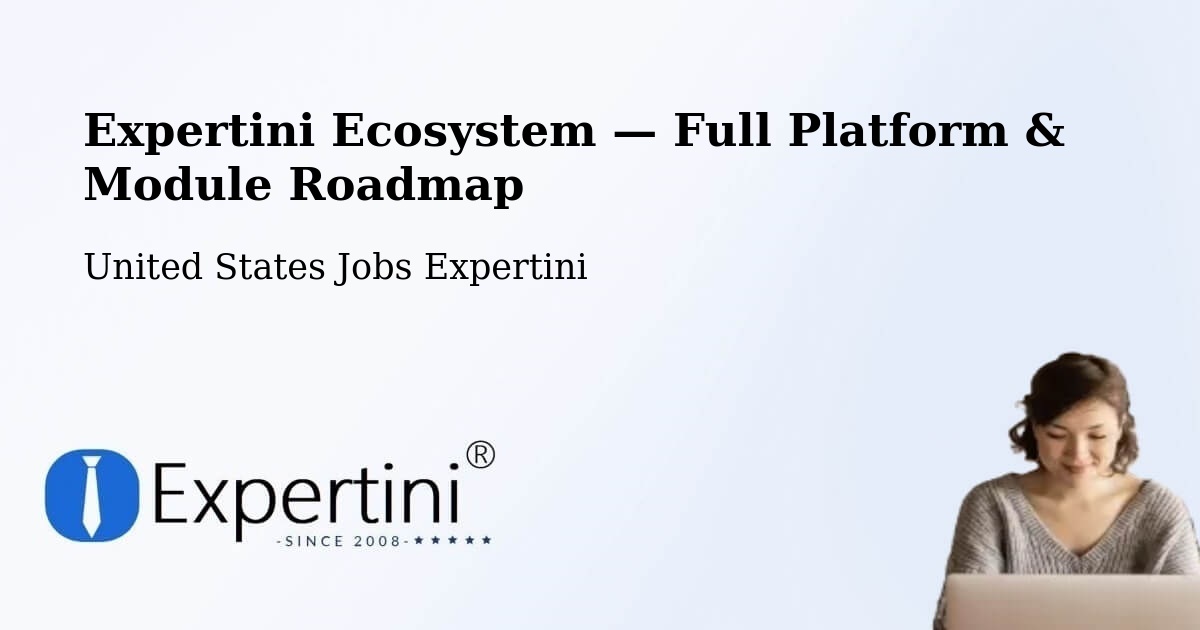Expertini Ecosystem — Full Platform & Module Roadmap – Forsyth
